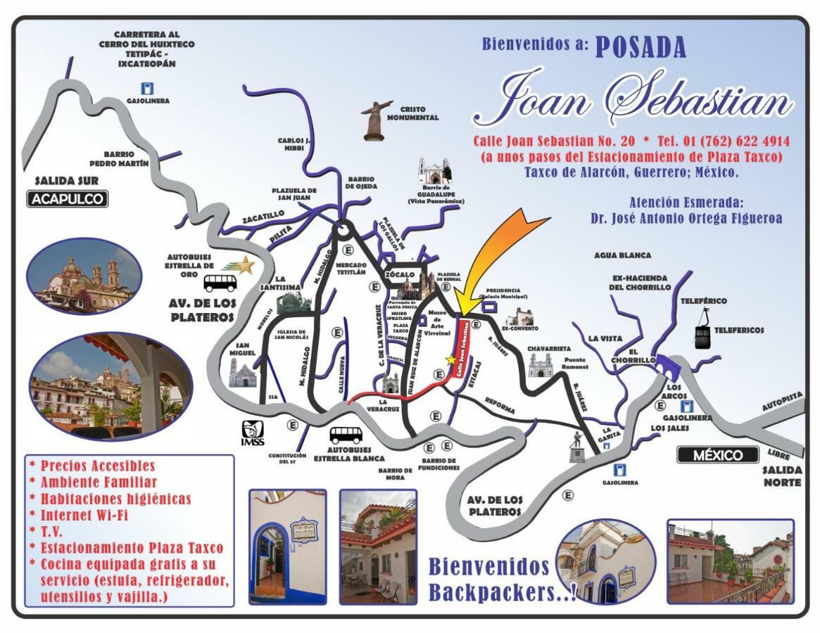 Posada Joan Sebastian Taxco de Alarcon Esterno foto